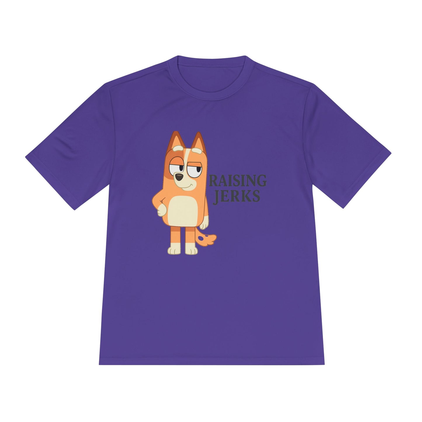 Funny Unisex Moisture Wicking Tee for Dads and Moms, Dad and Mom Gift, Parent Humor Shirt, Lightweight Tee, Family Joke Shirt, Parenting Tee