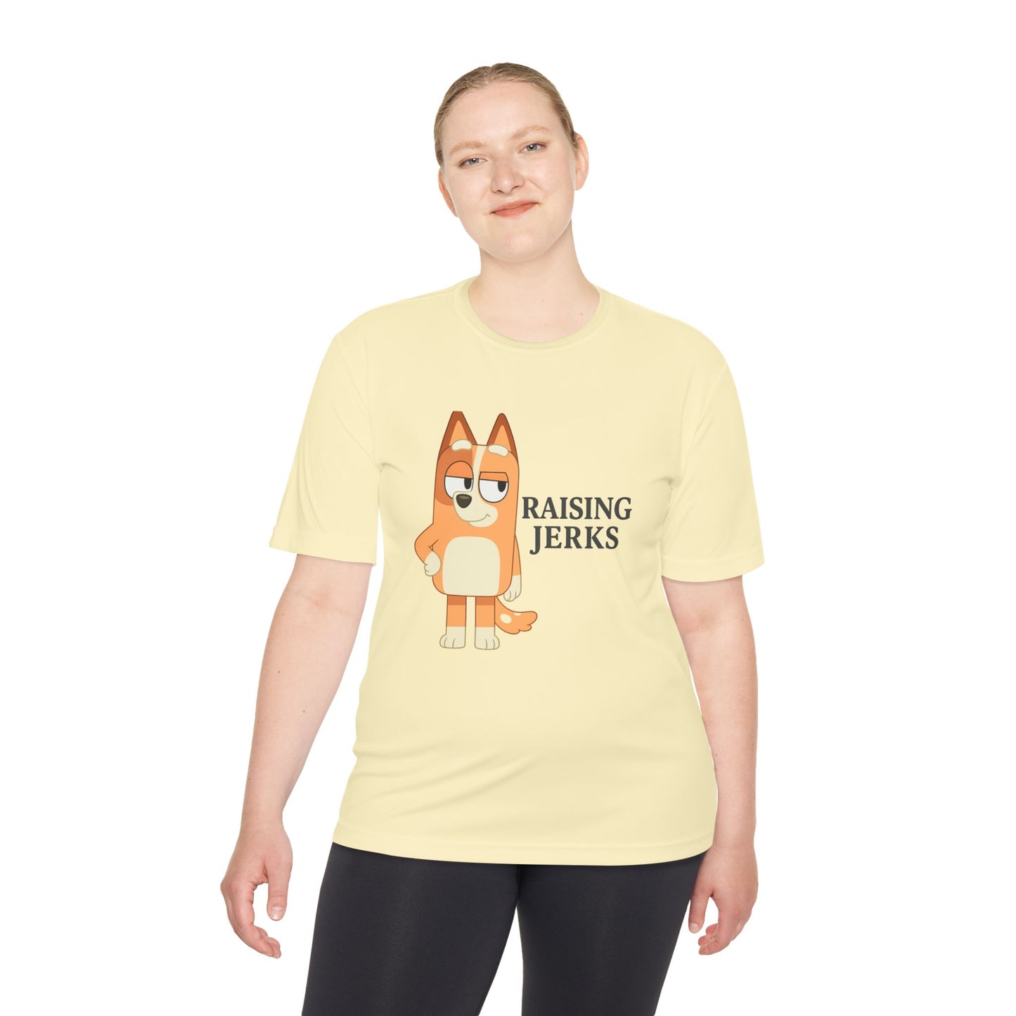 Funny Unisex Moisture Wicking Tee for Dads and Moms, Dad and Mom Gift, Parent Humor Shirt, Lightweight Tee, Family Joke Shirt, Parenting Tee