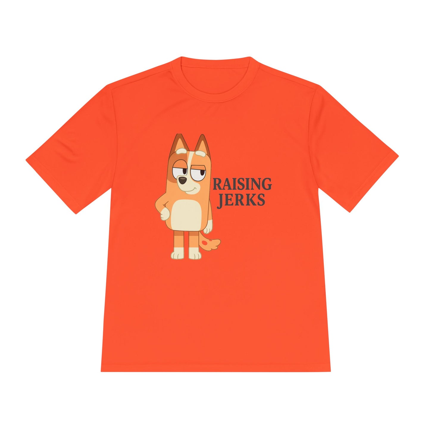 Funny Unisex Moisture Wicking Tee for Dads and Moms, Dad and Mom Gift, Parent Humor Shirt, Lightweight Tee, Family Joke Shirt, Parenting Tee