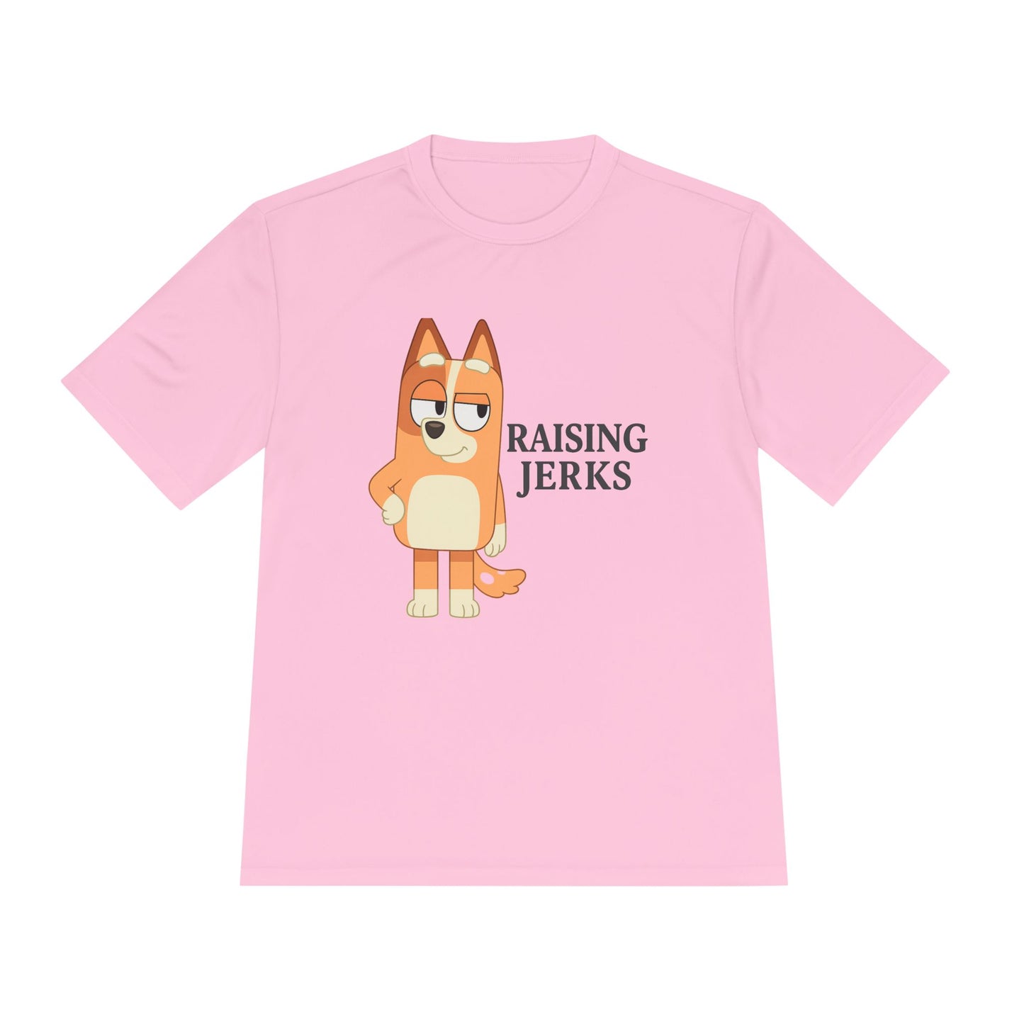 Funny Unisex Moisture Wicking Tee for Dads and Moms, Dad and Mom Gift, Parent Humor Shirt, Lightweight Tee, Family Joke Shirt, Parenting Tee