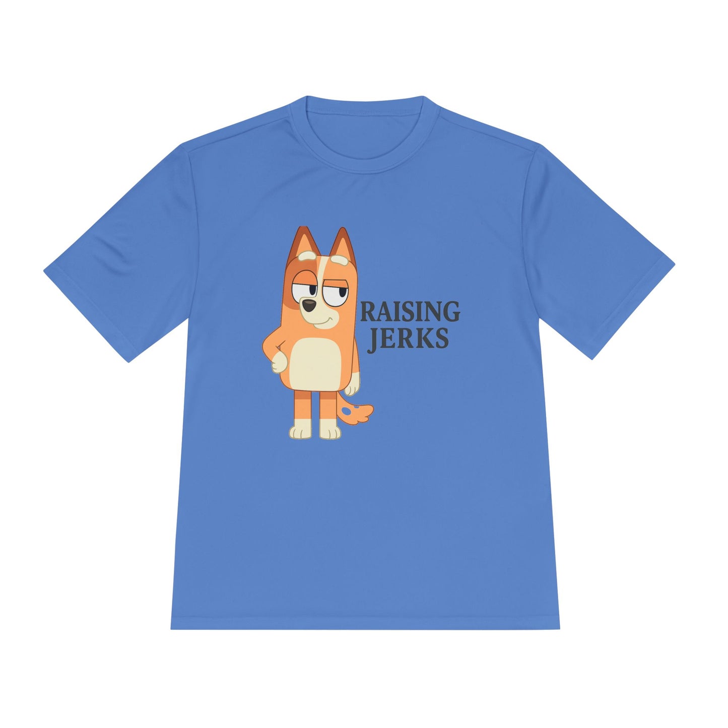 Funny Unisex Moisture Wicking Tee for Dads and Moms, Dad and Mom Gift, Parent Humor Shirt, Lightweight Tee, Family Joke Shirt, Parenting Tee