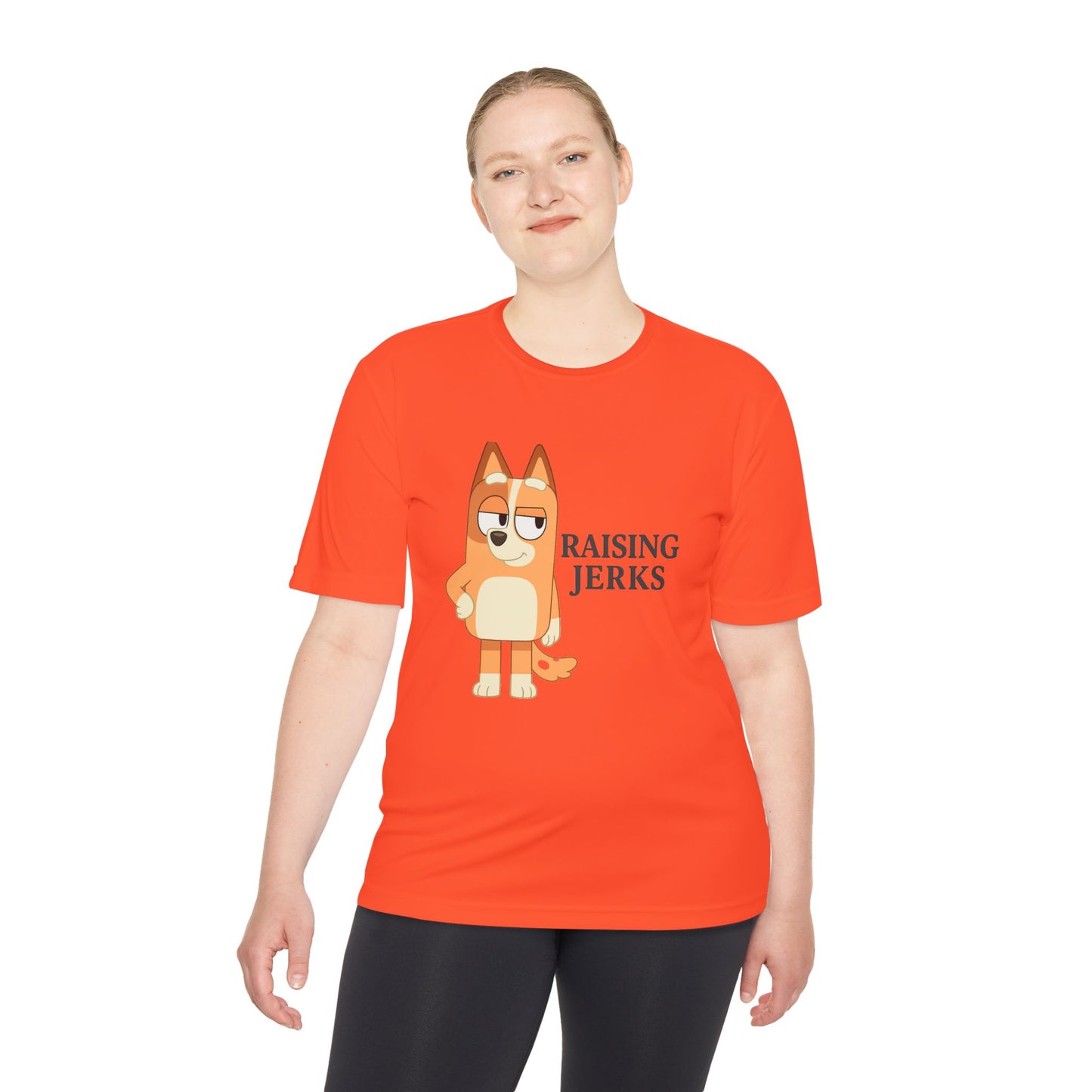 Funny Unisex Moisture Wicking Tee for Dads and Moms, Dad and Mom Gift, Parent Humor Shirt, Lightweight Tee, Family Joke Shirt, Parenting Tee