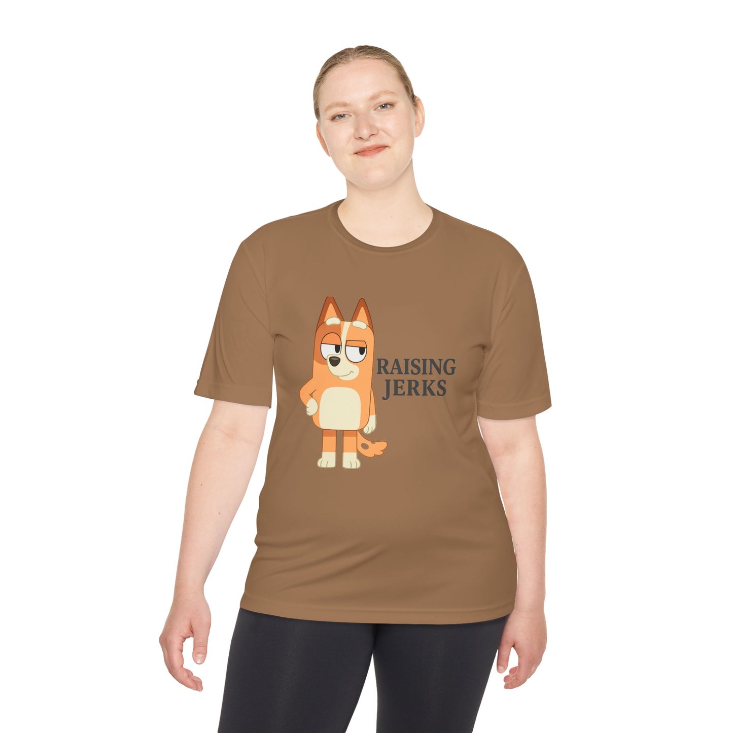 Funny Unisex Moisture Wicking Tee for Dads and Moms, Dad and Mom Gift, Parent Humor Shirt, Lightweight Tee, Family Joke Shirt, Parenting Tee