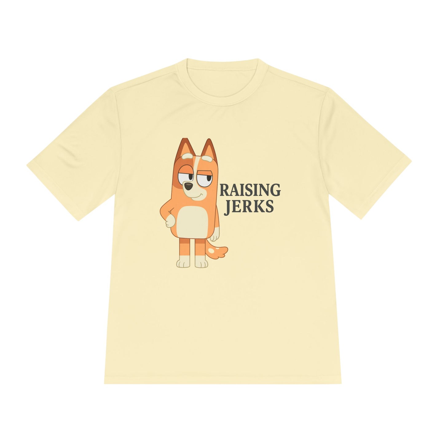 Funny Unisex Moisture Wicking Tee for Dads and Moms, Dad and Mom Gift, Parent Humor Shirt, Lightweight Tee, Family Joke Shirt, Parenting Tee