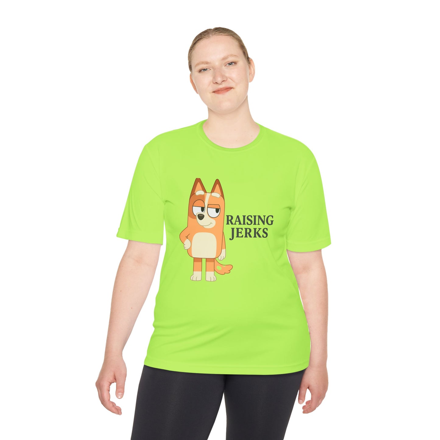 Funny Unisex Moisture Wicking Tee for Dads and Moms, Dad and Mom Gift, Parent Humor Shirt, Lightweight Tee, Family Joke Shirt, Parenting Tee